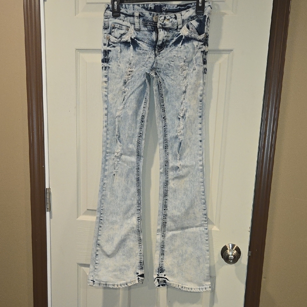 Amethyst Jeans Women's Boot Cut in Light Blue